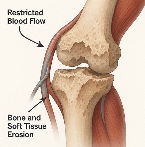 Restricted Blood Flow